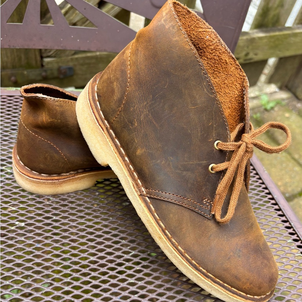 Clark’s original chukka Classic Brown Leather women’s  boots